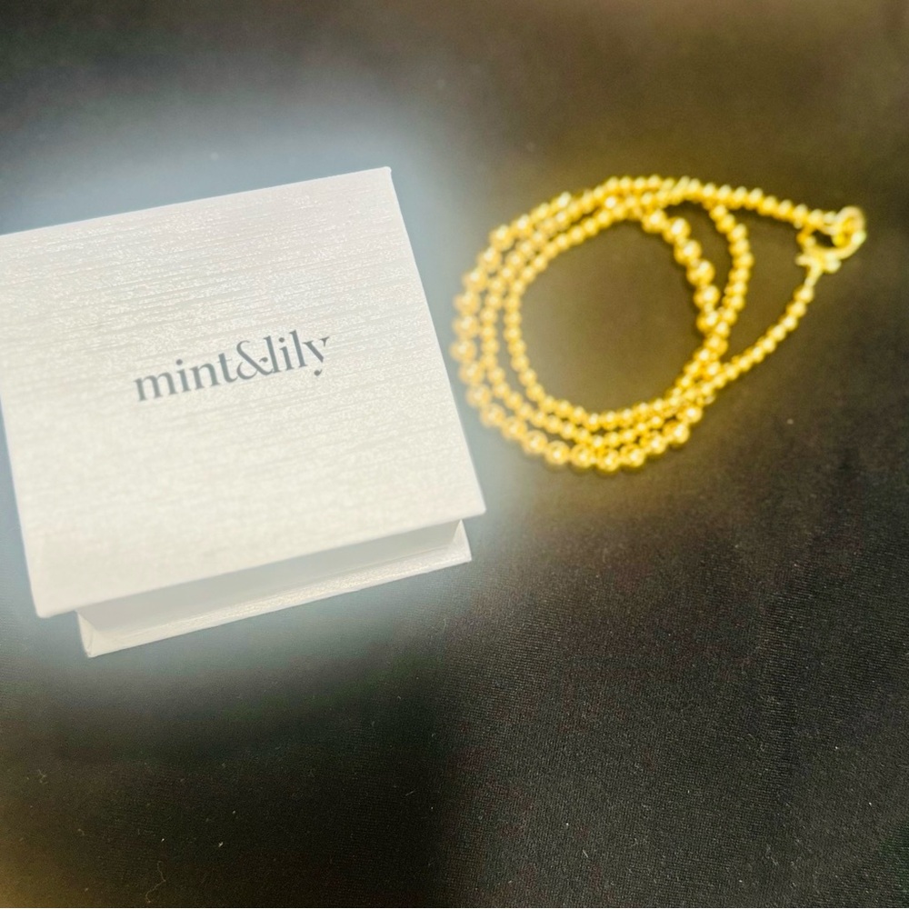 Gold Beaded Bracelet